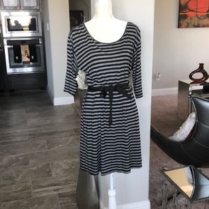 Black and grey striped dress!